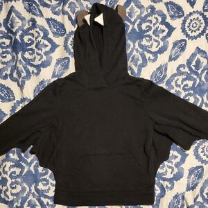 Old Navy Halloween Bat Hoodie with Ears And Wings 5T